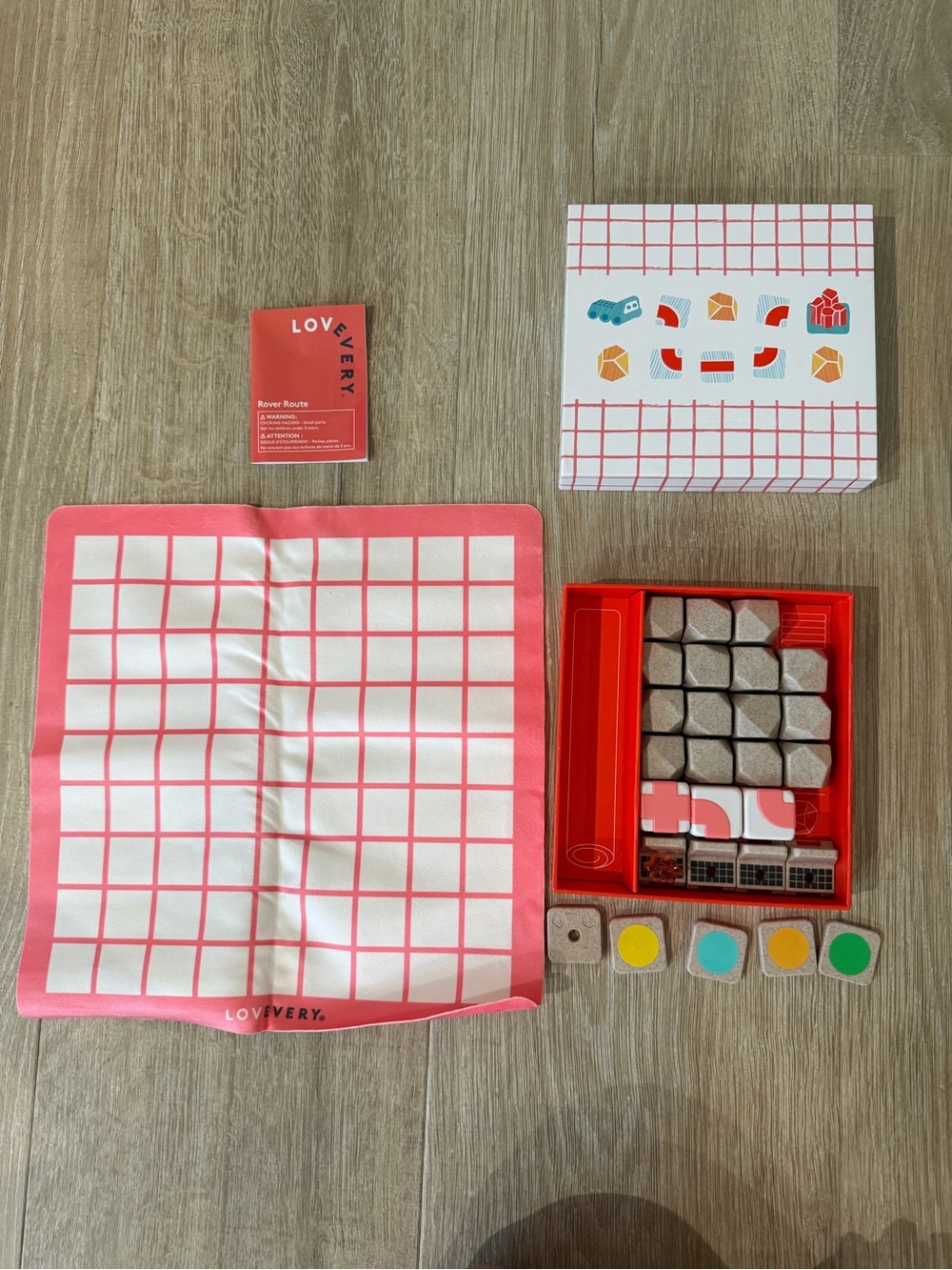 Lovevery Montessori Rover Route Game from The Planner Play Kit